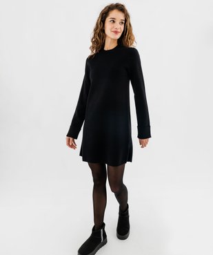 Robe pull coupe évasée femme vue4 - GEMO(FEMME PAP) - GEMO
