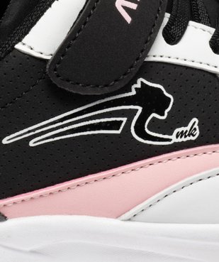 Baskets fille extra légères à lacets et scratch – Airness Angela vue6 - AIRNESS - GEMO