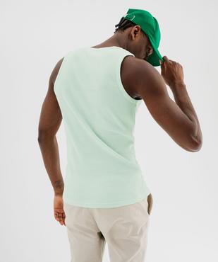 Débardeur en maille côtelée homme vue4 - GEMO 4G HOMME - GEMO