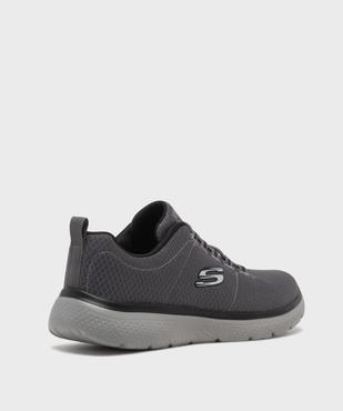 Baskets running en mesh à semelle légère homme - Skechers vue4 - SKECHERS - GEMO