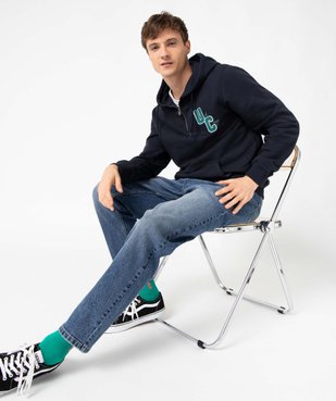 Sweat homme à capuche et col zippé - Camps United vue1 - CAMPS UNITED - GEMO