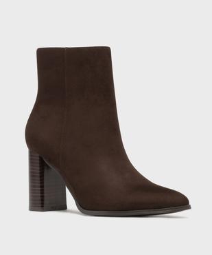 Boots à talon femme - FOLLOW ME vue2 - FOLLOW ME - GEMO