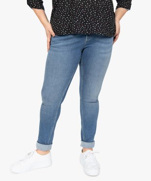 Jean femme grande taille coupe Slim gainant taille normale  vue1 - GEMO (G TAILLE) - GEMO