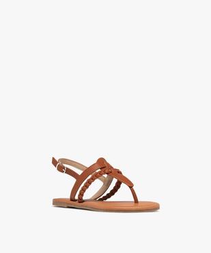 Sandales à brides avec entredoigt fille - Lovely Wings vue2 - LOVELY WINGS - GEMO