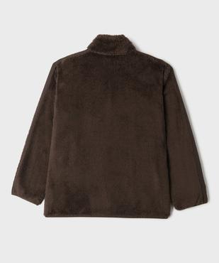 Sweat zippé polaire garçon vue3 - GEMO (JUNIOR) - GEMO