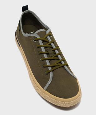 Tennis en toile et semelle corde homme - Urban Steps vue5 - URBAN STEPS GEMO FOR GOOD - GEMO