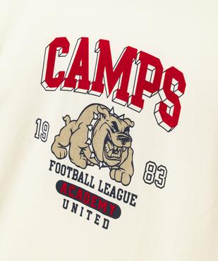 Tee-shirt manches courtes avec motif garçon - Camps United vue2 - CAMPS GEMO FOR GOOD - GEMO