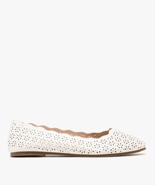 Ballerines à motifs ajourés et col ondulé femme - Valentina Baldano vue8 - VALENTINA BALDA - GEMO