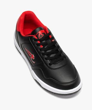 Tennis garçon bicolores à lacets - Airness vue5 - AIRNESS - GEMO