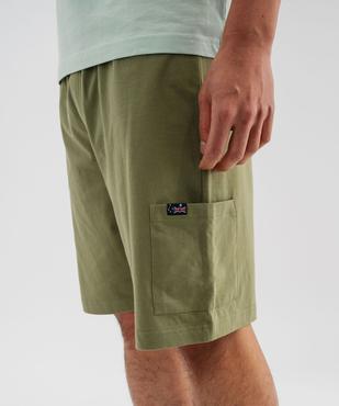 Pyjashort en jersey de coton imprimé homme - Roadsign vue5 - ROADSIGN G4G - GEMO