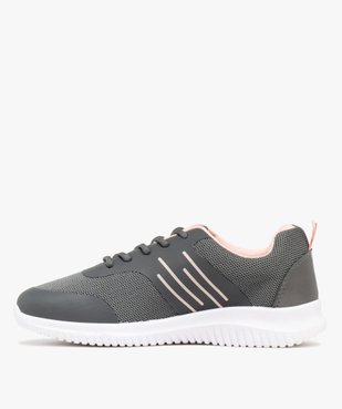 Baskets femme souples en mesh style running vue3 - FOLLOW ME - GEMO
