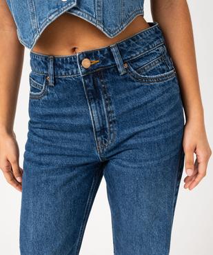 Jean Straight taille haute femme vue6 - GEMO 4G FEMME - GEMO