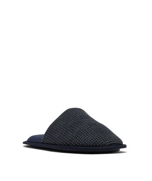 Chaussons mules avec dessus tricoté homme vue2 - GEMO(HOMWR FEM) - GEMO