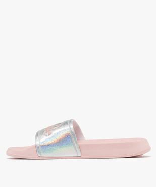 Mules piscine à bride pailletée femme - Ellesse vue3 - ELLESSE - GEMO