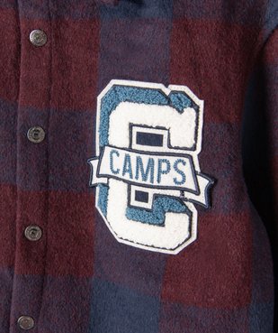Sur-chemise à carreaux garçon - Camps United vue3 - CAMPS UNITED - GEMO
