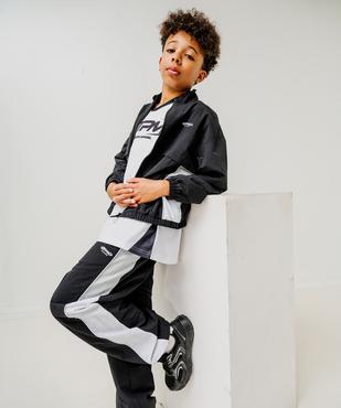 Pantalon de jogging en toile parachute garçon vue5 - GEMO (JUNIOR) - GEMO
