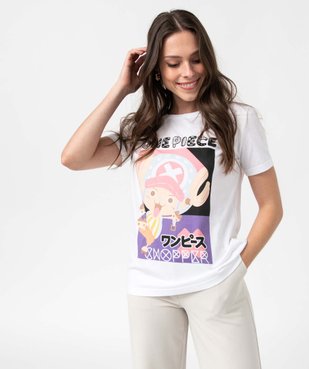Tee-shirt femme avec motif XXL - One Piece vue6 - ONE PIECE - GEMO