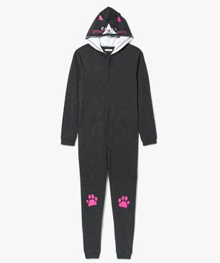Combinaison d'intérieur motif chat vue1 - GEMO (JUNIOR) - GEMO