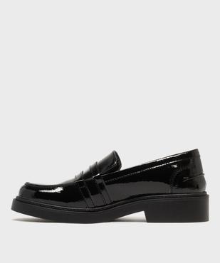 Mocassins vernis à épaisse semelle femme - Follow Me vue3 - FOLLOW ME - GEMO