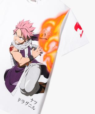 Tee-shirt manches courtes imprimé Natsu Dragnir garçon - Fairy Tail vue2 - BLUE LOCK - GEMO