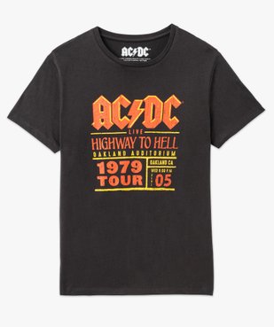 Tee-shirt à manches courtes imprimé homme - AC/DC vue4 - ACDC - GEMO