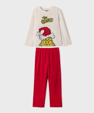 Pyjama polaire Noël garçon - The Grinch vue1 - THE GRINCH - GEMO