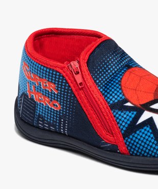 Chaussons bébé garçon super héros en velours vue6 - SPIDERMAN - GEMO