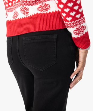 Jean femme coupe Bootcut taille normale vue2 - GEMO(FEMME PAP) - GEMO