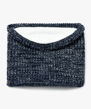 Echarpe snood doublée polaire garçon vue1 - GEMO (ENFANT) - GEMO