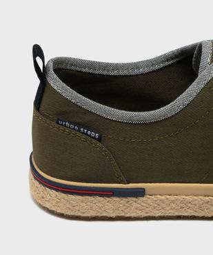 Tennis en toile et semelle corde homme - Urban Steps vue6 - URBAN STEPS GEMO FOR GOOD - GEMO