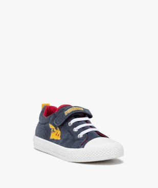Baskets garçon en toile imprimée - Pikachu vue2 - POKEMON - GEMO