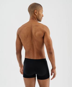 Boxer uni en coton extensible homme (lot de 2) vue6 - GEMO 4G HOMME - GEMO