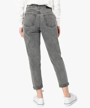 Jean femme coupe mom vue3 - GEMO(FEMME PAP) - GEMO