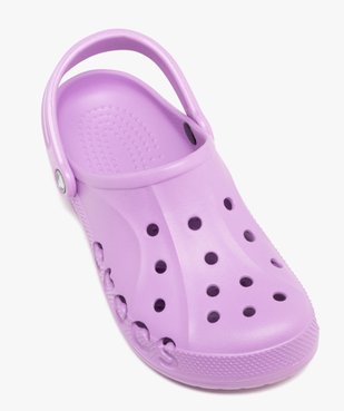 Sabots souples unis perforés Baya femme - Crocs - Crocs vue5 - CROCS - GEMO