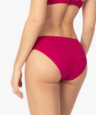 Bas de maillot de bain femme forme slip vue2 - GEMO (PLAGE) - GEMO