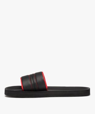 Mules de piscine homme bicolores - Isotoner  vue3 - ISOTONER - GEMO