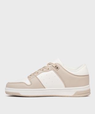 Baskets bicolores à lacets femme - Camps United vue3 - CAMPS - GEMO