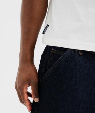 Tee-shirt col rond uni homme - Kensington vue3 - KENSINGTON - GEMO