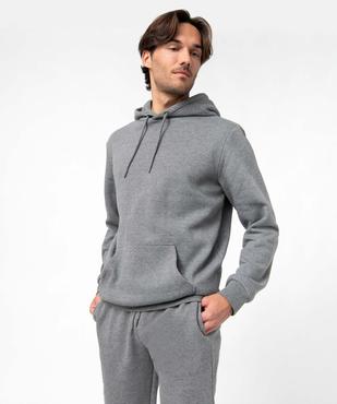 Sweat à capuche intérieur molletonné homme vue1 - GEMO 4G HOMME - GEMO