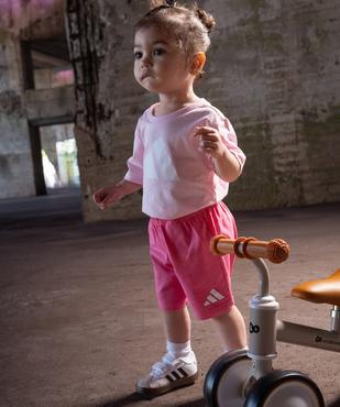 Ensemble de sport bébé fille tee-shirt et short - Adidas vue6 - ADIDAS - GEMO