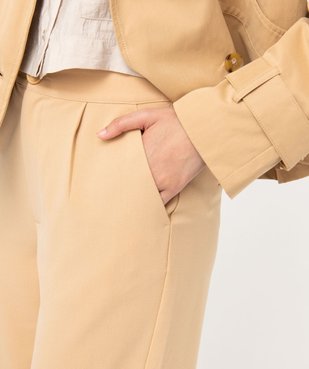 Pantalon large et souple femme vue5 - GEMO(FEMME PAP) - GEMO