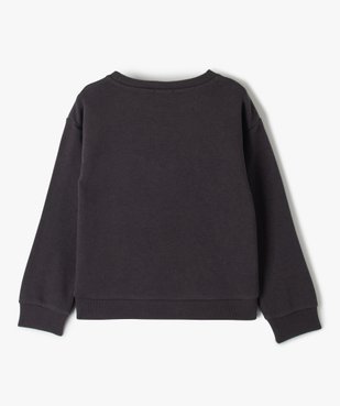 Sweat fille à motifs géométriques brodés vue3 - GEMO (ENFANT) - GEMO