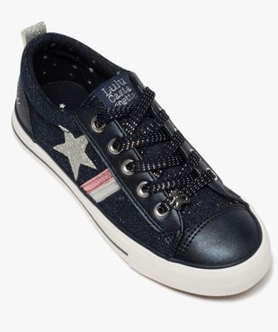 Baskets fille en denim pailleté – LuluCastagnette vue5 - LULU CASTAGNETT - GEMO