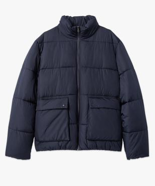 Blouson homme matelassé avec larges poches à rabat vue4 - GEMO (HOMME) - GEMO