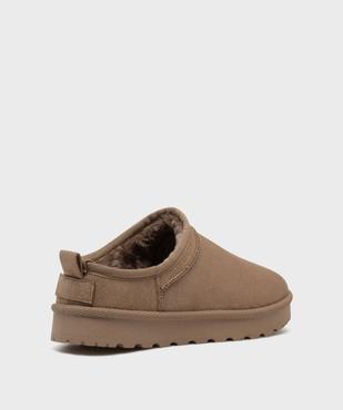 Chaussures slip-on fourrées à semelle crantée femme vue4 - 5 MILES - GEMO