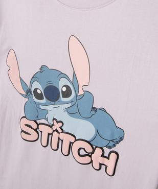 Chemise de nuit en coton à motif Stitch fille - Disney vue2 - LILO & STITCH - GEMO