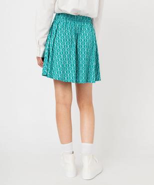 Jupe patineuse en  maille imprimée femme vue3 - GEMO(FEMME PAP) - GEMO