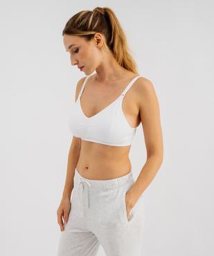 Soutien-gorge allaitement maternité femme vue1 - GEMO 4G FEMME - GEMO