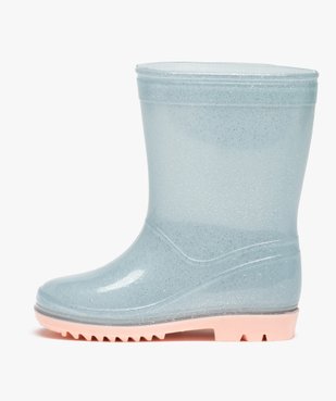 Bottes de pluie fille pailletées – La Reine des Neiges vue3 - REINE DES NEIGE - GEMO