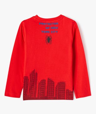 Tee-shirt à manches longues imprimé garçon - Spiderman vue4 - SPIDERMAN - GEMO